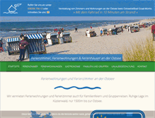 Tablet Screenshot of hawo-zimmervermietung.de